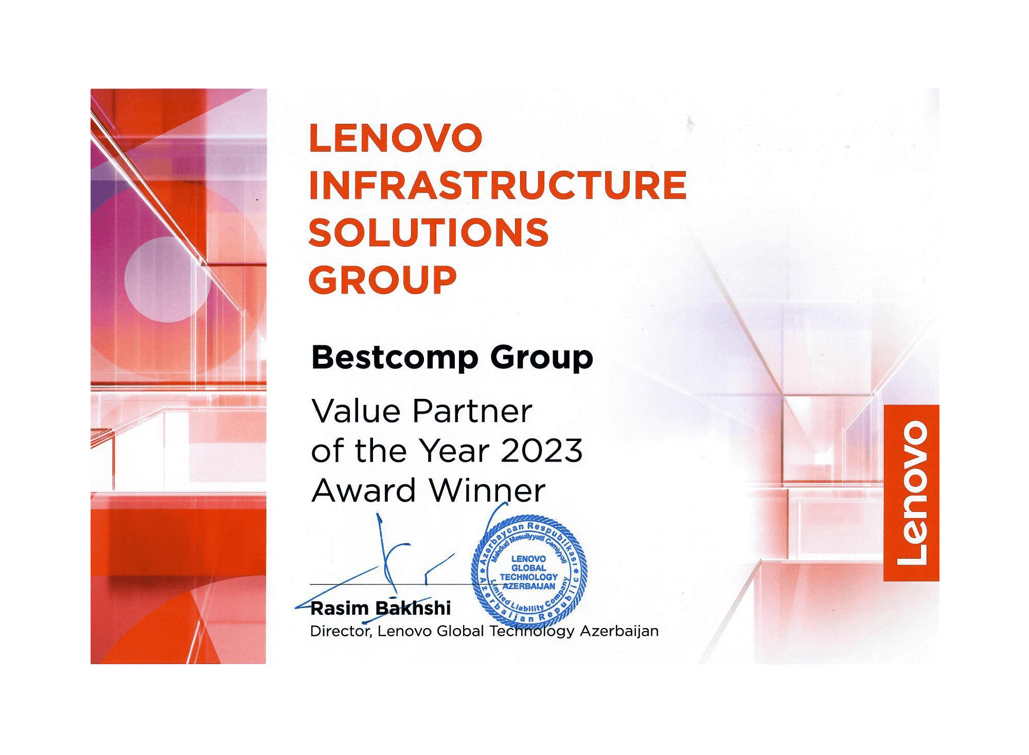 2023-cü ilin Dəyər Yaradıcı Tərəfdaşı