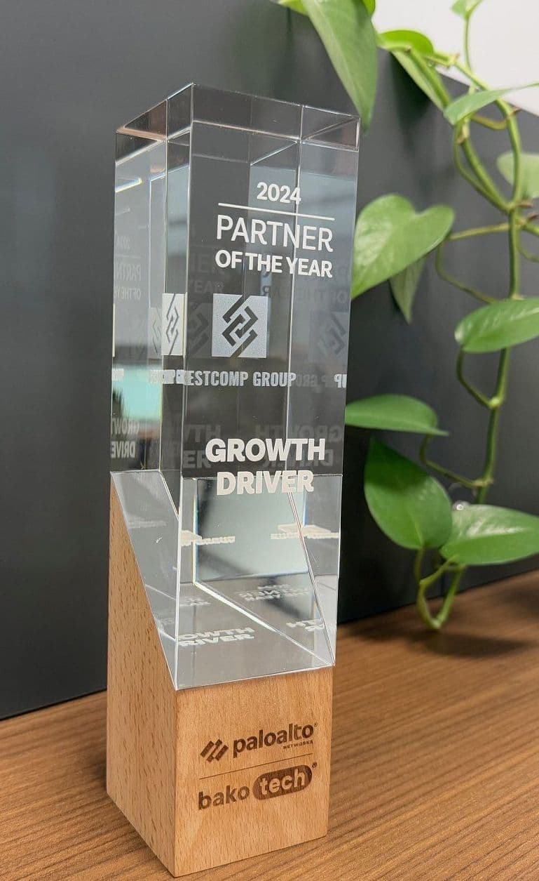 Bestcomp Group wins "Partner of the Year" award from Palo Alto Networks and BAKOTECH