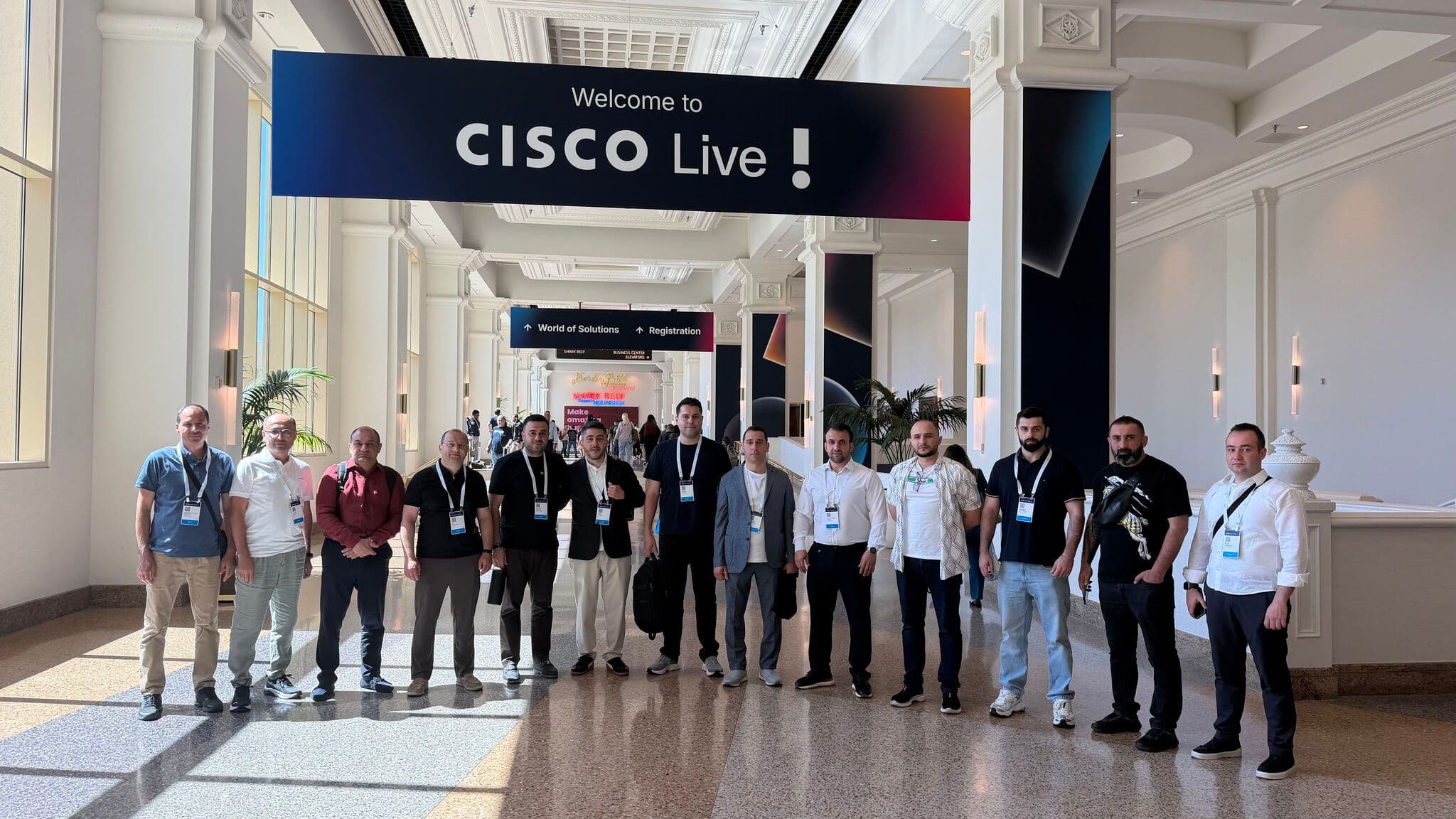 We attented Cisco Live Las Vegas 2026 with our customers